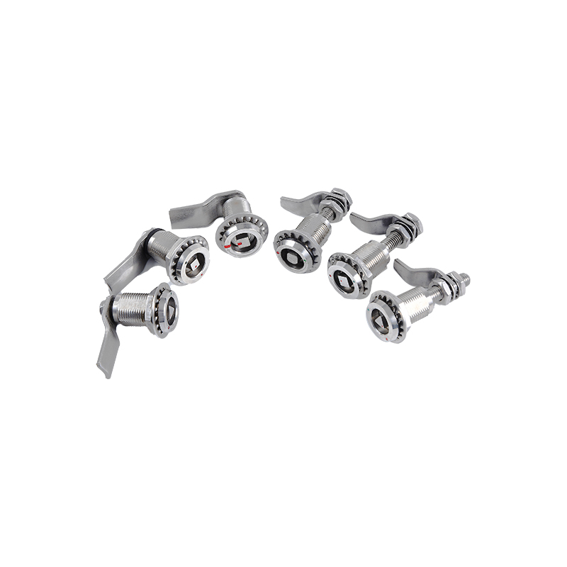 MS816-3-S Triangular 8mm Lock Cylinder Compression Latch Locks MS816-3-S Triangular 8mm Lock Cylinder Compression Latch Locks