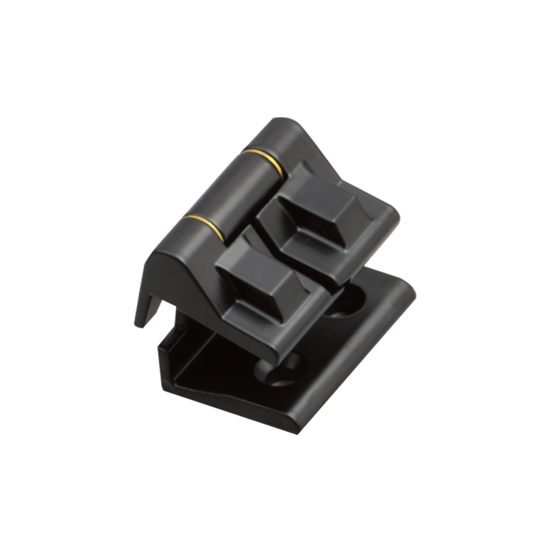 CL213-2 Spray Black Hinge, Black Pins Zinc Alloy Cassette Hinges