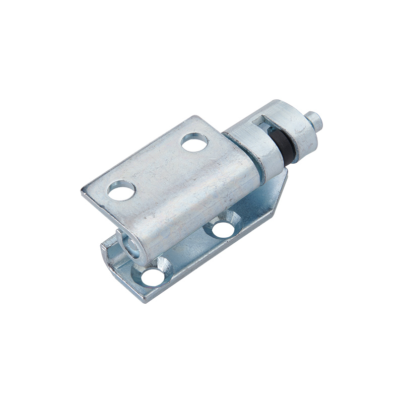 CL137 135° Open White Zinc Plating Carbon Steel Built-in Hinge, Pin