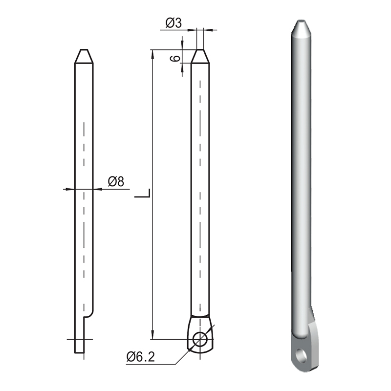 LG007-Isang Nylon Roller Industrial Connecting Rod Accessories